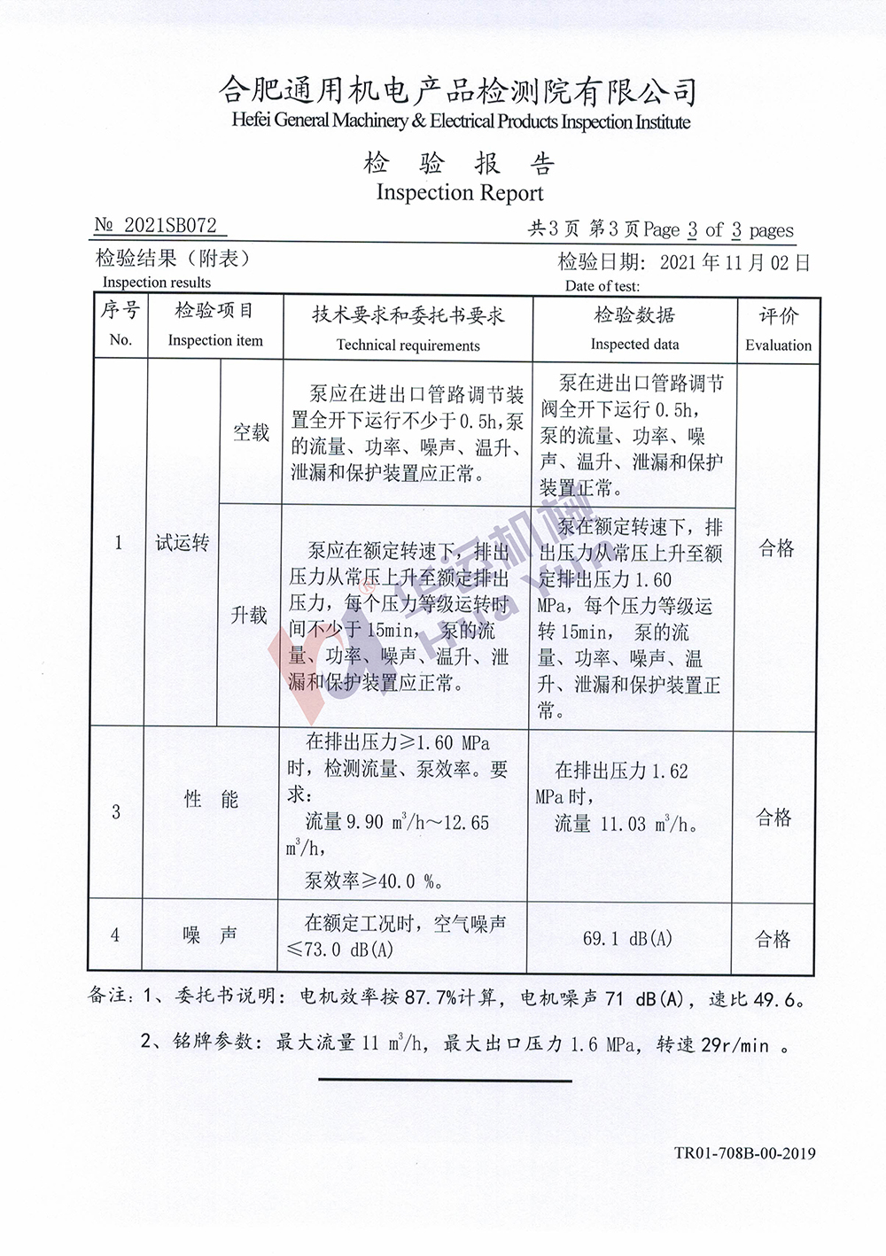 軟管泵檢測報告