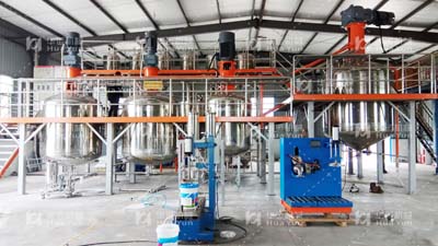 上饒天佳年產8000噸電氣自動化水性涂料項目