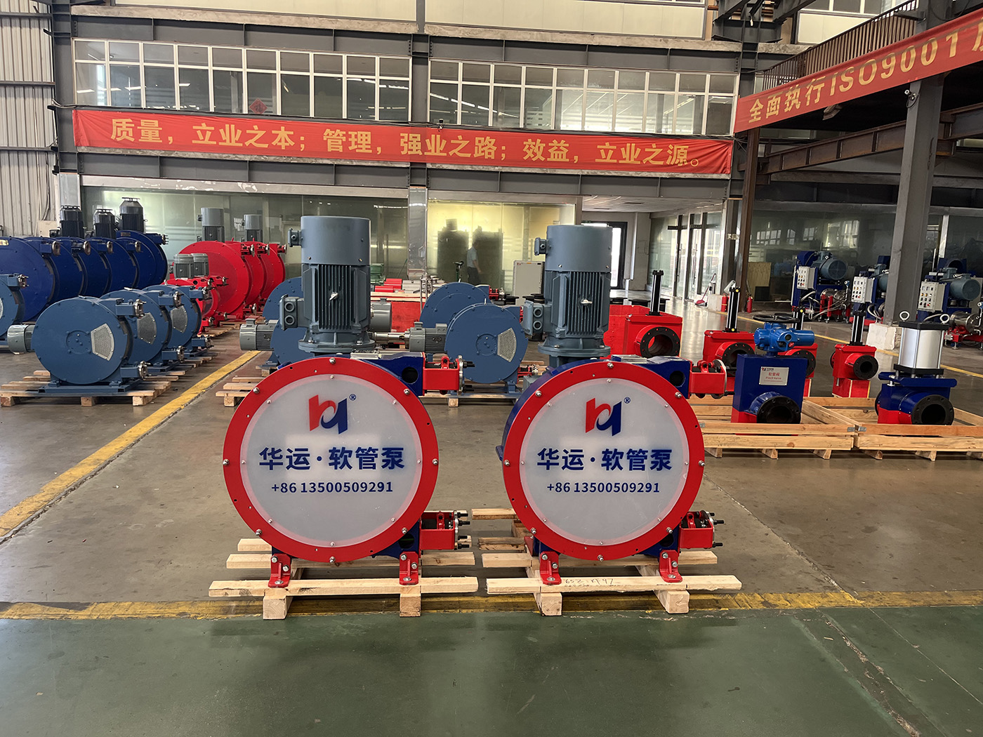 華運機械高壓礦用軟管泵發往老撾，硬核裝備助力東南亞礦業開發