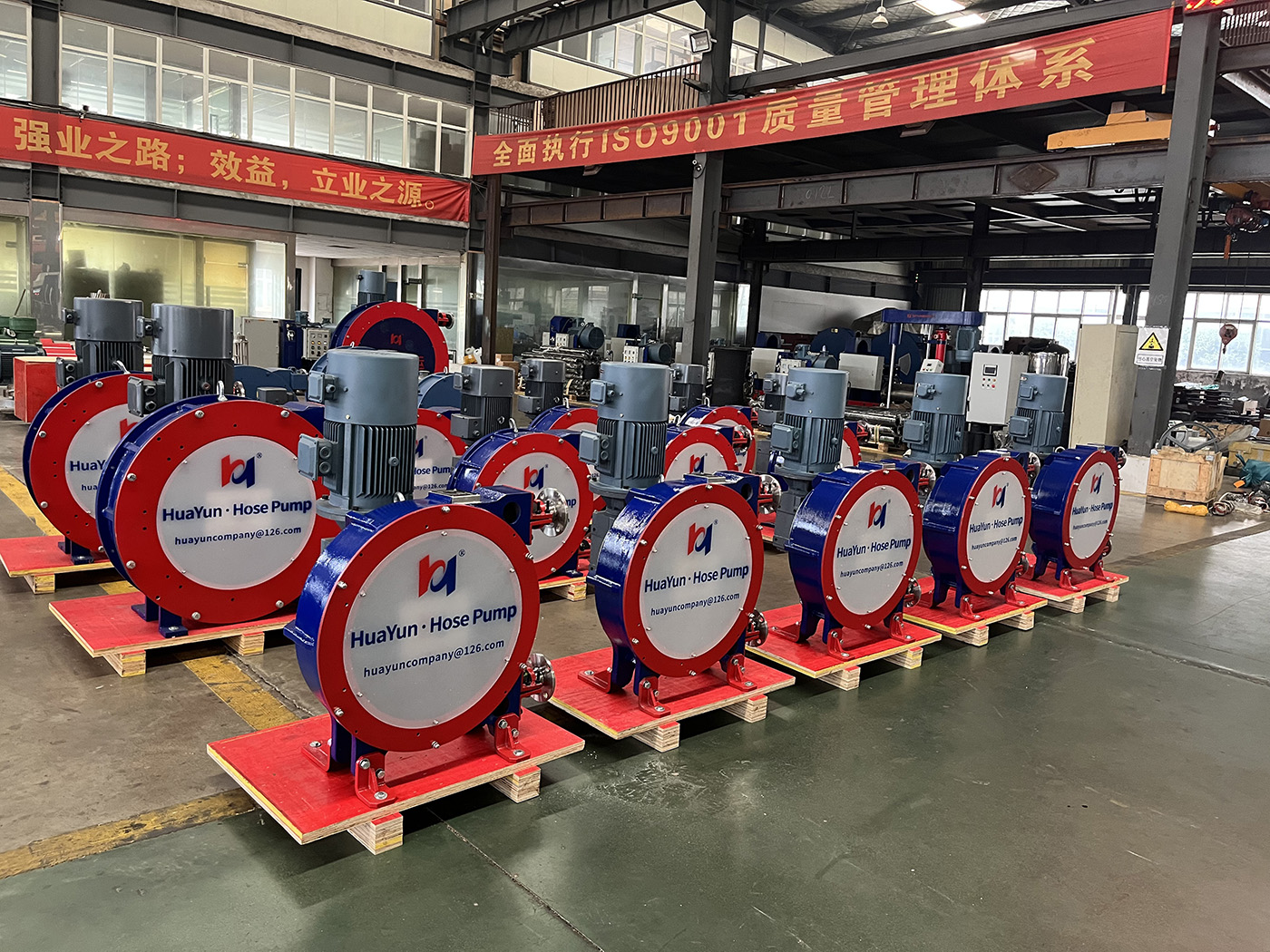 華運機械軟管泵發(fā)往南非，賦能當?shù)丨h(huán)保污水處理